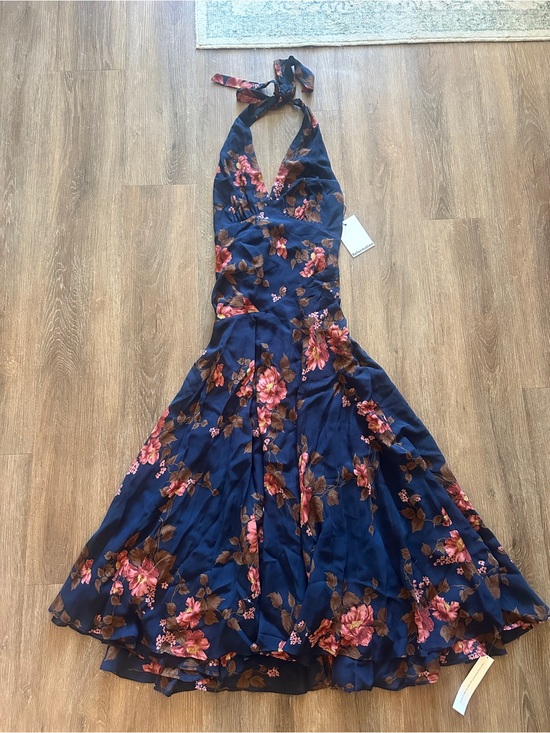 Reformation Dresses & Skirts - BRAND NEW Reformation Briony Floral Halterneck Maxi Dress